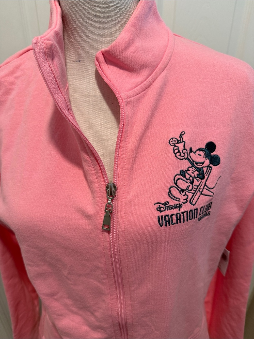 Pink Full-Zip Jacket - Picture 2 of 6